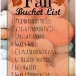 The perfect bucket list for family this fall. Fall Bucket List #fall #autumn #familytime #family #bucketlist | mybigfathappylife.com