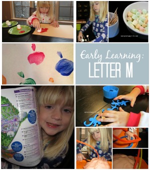 Early Learning: Letter M - My Big Fat Happy Life