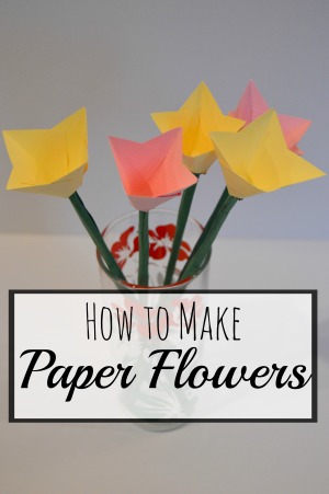 How to Make Paper Flowers - My Big Fat Happy Life