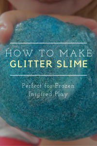 How to Make Glitter Slime - My Big Fat Happy Life