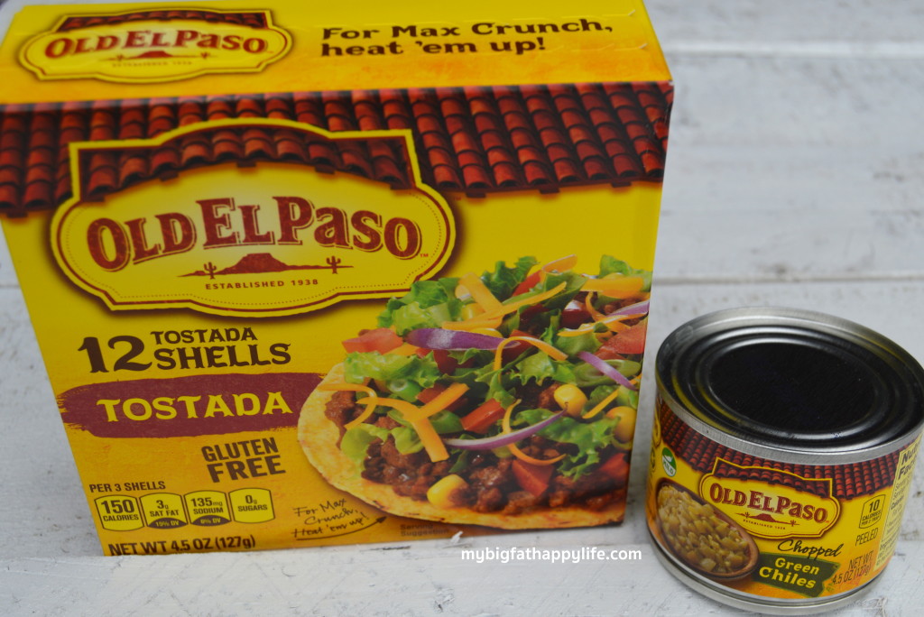 BBQ Chicken Tostadas #oldelpaso #ad | mybigfathappylife.com