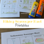 Hiking Scavenger Hunt Printables #SummerSunCare (ad) | mybigfathappylife.com