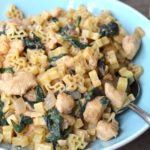 Dijon Chicken Pasta with Spinach #ad | mybigfathappylife.com