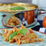 One Skillet Cheesy Penne Remove term: #HowdySkinnerSweepstakes #HowdySkinnerSweepstakes #ad | mybigfathappylife.com