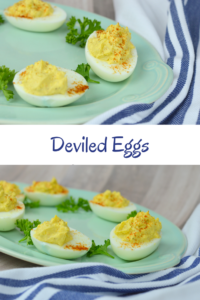 We always have so many colored eggs at Easter. This easy and delicious deviled eggs recipe are the perfect way to use them up.