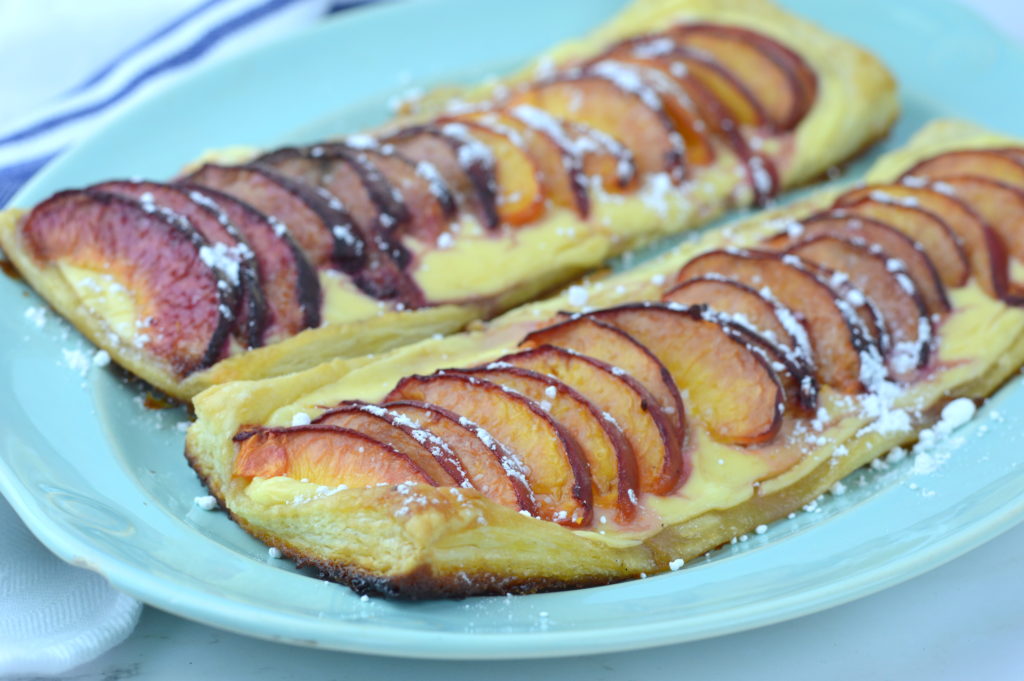 Peaches and cream tarts are easy to make, delicious, and the whole family will enjoy them.