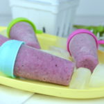 These mixed berry yogurt popsicles are so full of fresh fruit and nutrients it's almost like a smoothie on a stick.