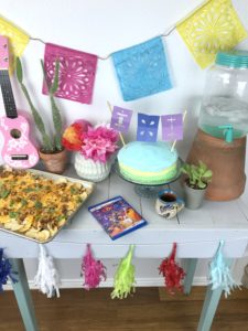 Step into this fiesta-themed celebration inspired by the Disney Pixar movie, Coco...perfect for a viewing party or birthday party!