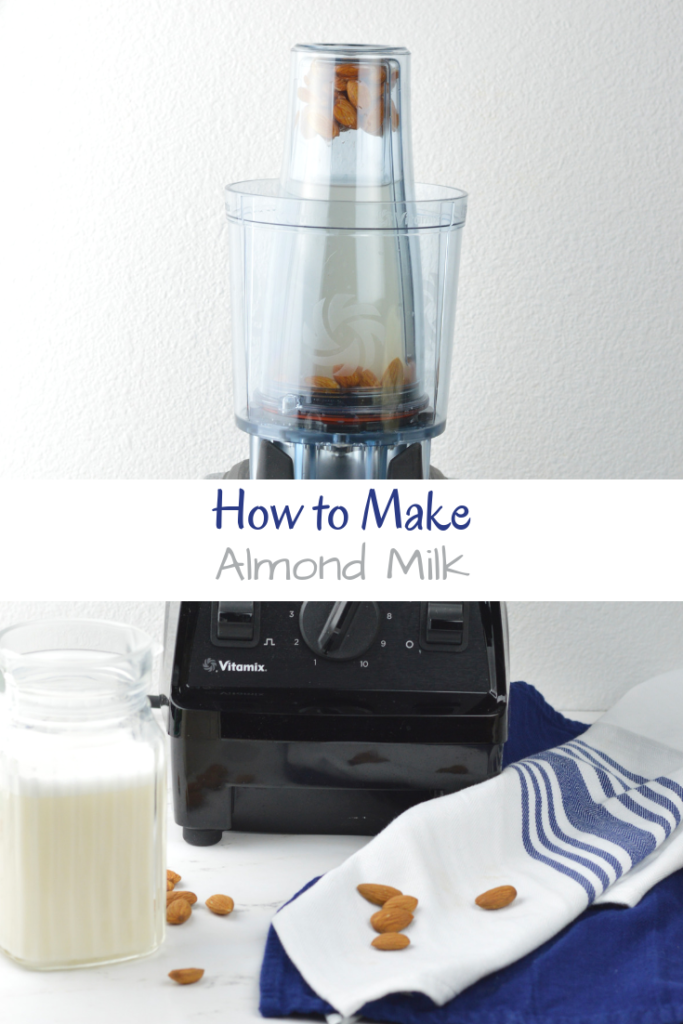 Almond milk can be made from scratch in less than 10 minutes using only two ingredients! This better for you option tastes better too!