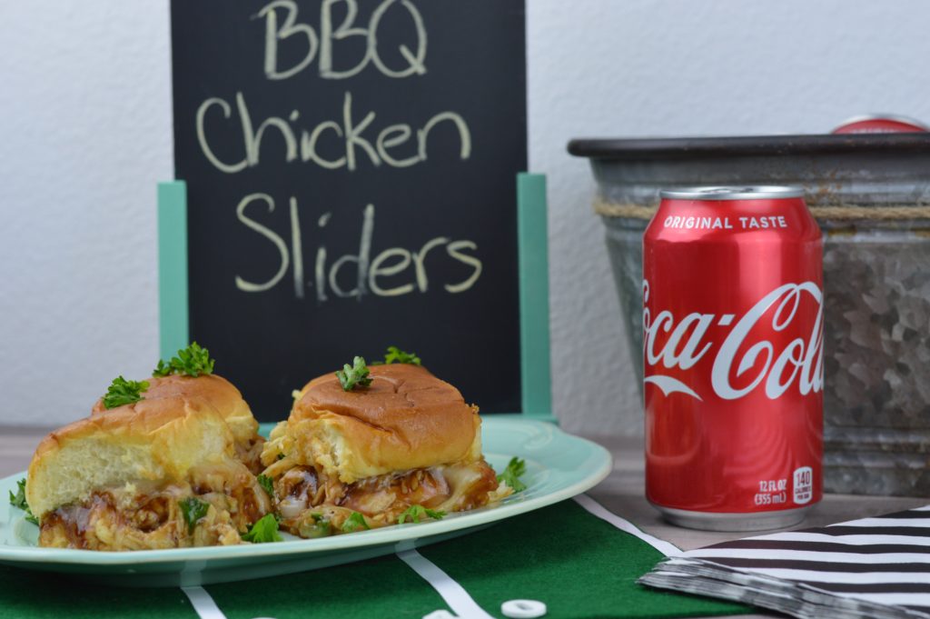 These easy and delicious BBQ Chicken Sliders are perfect for homegating during fall football season or a quick dinner on a weeknight.