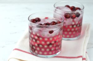 This Sparkling Cranberry Pomegranate Cocktail can be made both spiked or unspiked and is a delicious addition to any party!