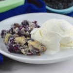 This easy, five-ingredient Blueberry Cobbler recipe is bursting with flavor and comes out perfect every time!