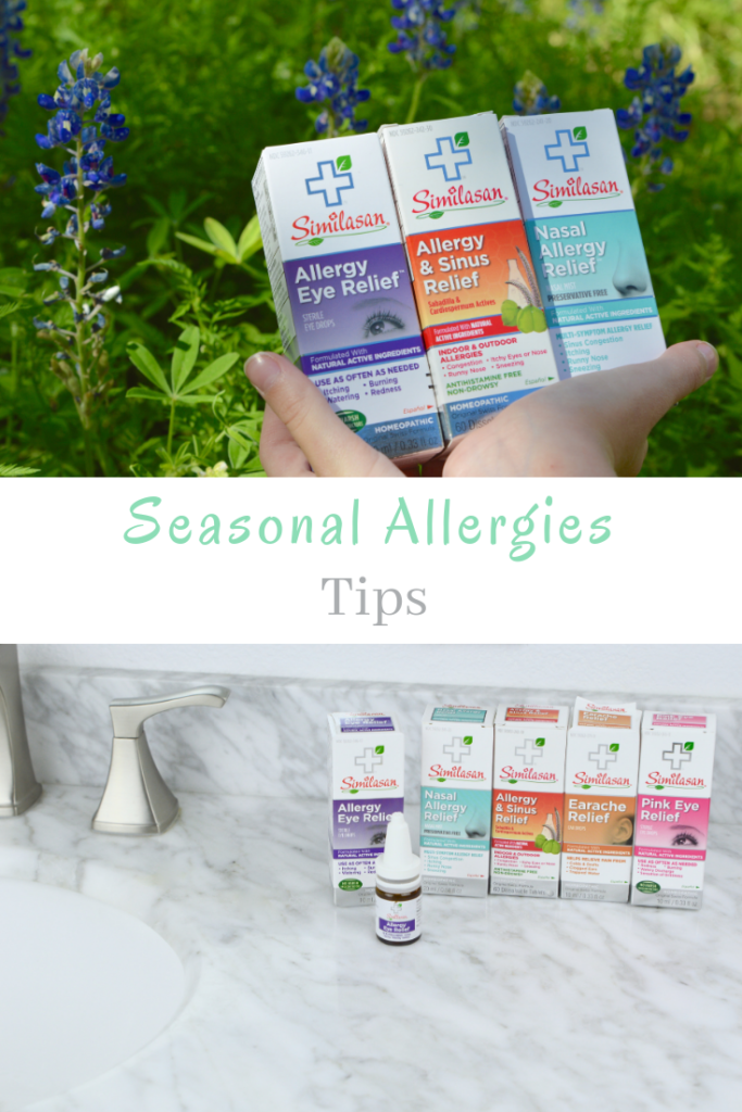 The flowers are blooming and grass and tree pollen is high!  Do you suffer from seasonal allergies?  I am sharing my top tips for seasonal allergies.