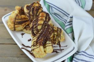 This really simple and super delicious, Chocolate Twists recipe, has only four ingredients and makes for an impressive dessert.