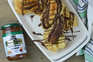 This really simple and super delicious, Chocolate Twists recipe, has only four ingredients and makes for an impressive dessert.