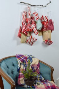 This fun and easy to assemble DIY advent calendar helps to build the anticipation and countdown to Christmas.