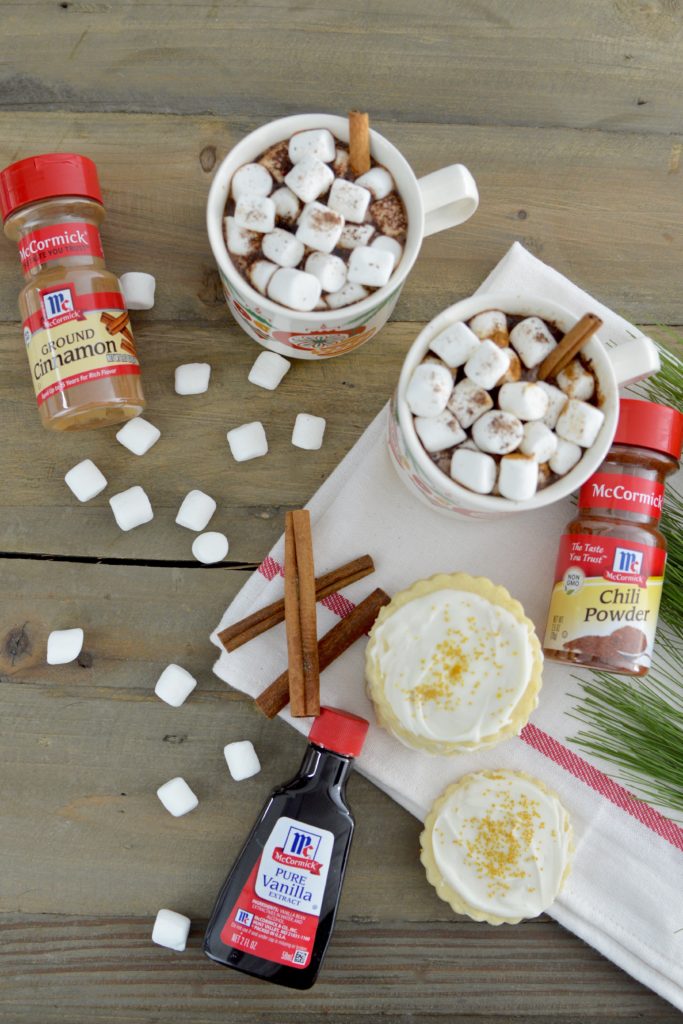 Make holiday family traditions special and memorable with these Chocolate Covered Shortbread Cookies and Mexican Hot Chocolate.