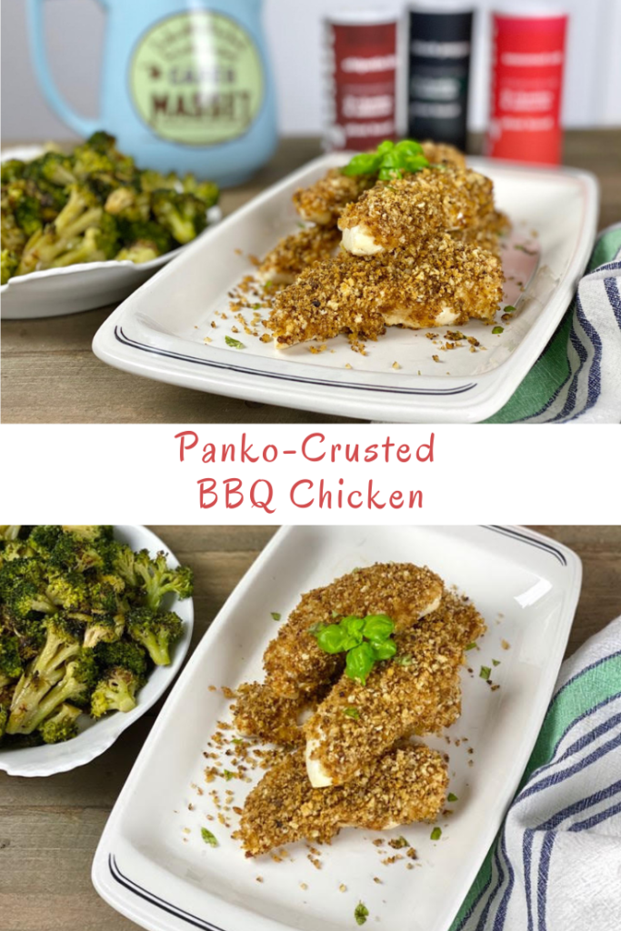 Are you looking for a delicious, quick weeknight meal? This crispy panko-crusted BBQ chicken is a fun and easy dinner that the whole family will love. 