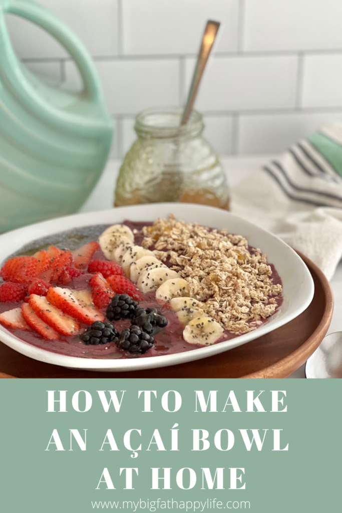 Tips on how to make the perfect açaí bowls at home including topping suggestions.