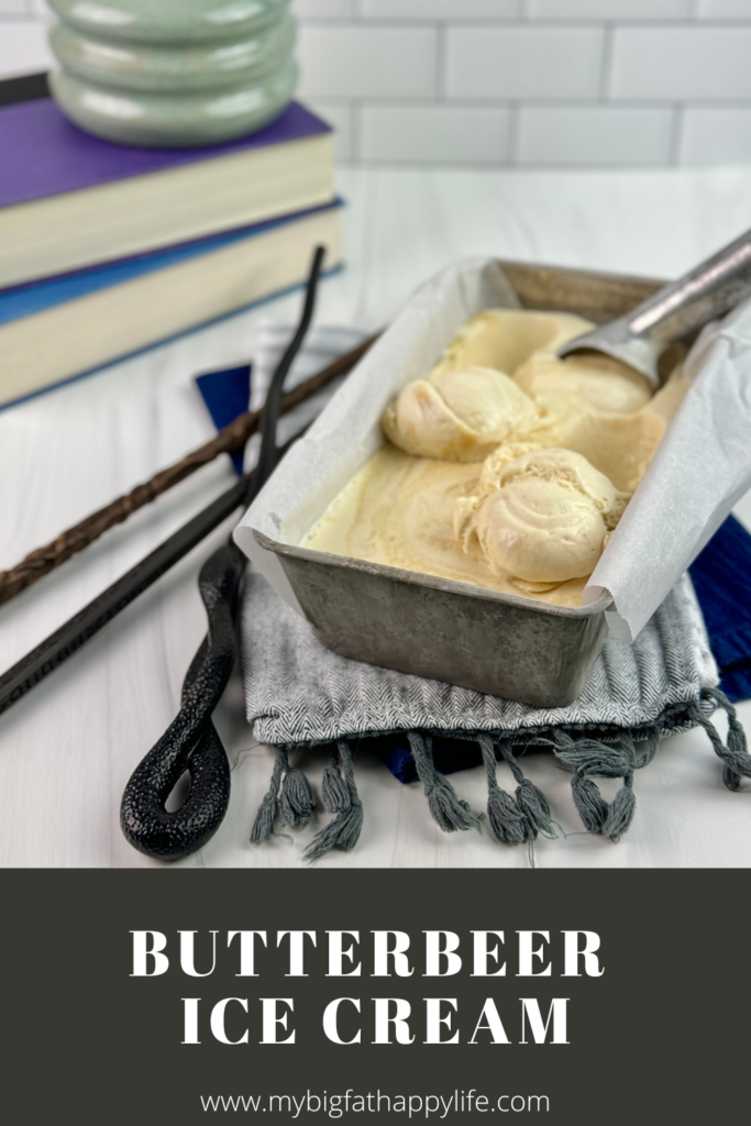 This delicious Butterbeer Ice Cream is inspired by Harry Potter and is easy to make. It tastes like butterbeer that you would find at the Universal Parks.