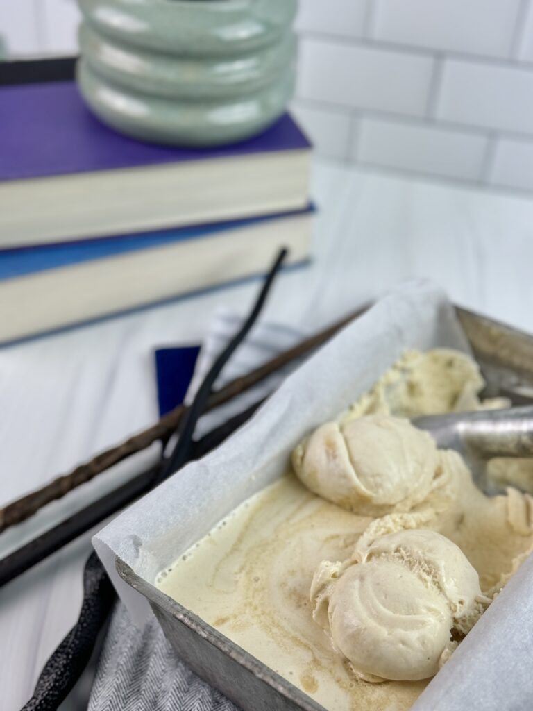 This delicious Butterbeer Ice Cream is inspired by Harry Potter and is easy to make. It tastes like butterbeer that you would find at the Universal Parks.