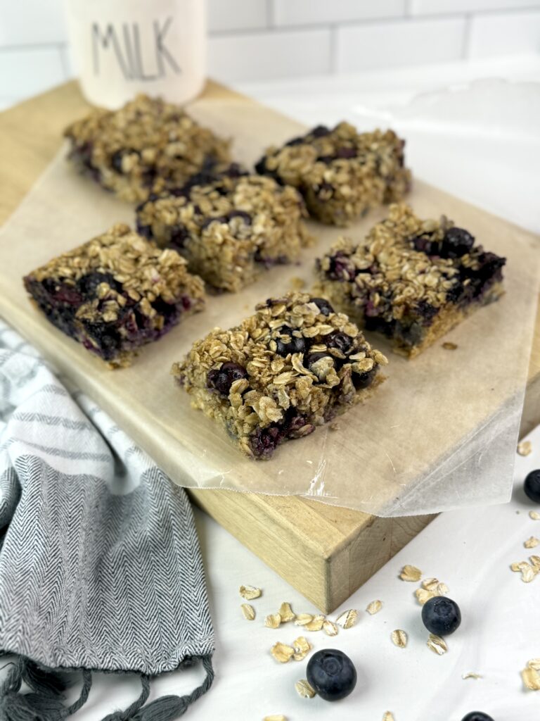 Blueberry Oatmeal Bars