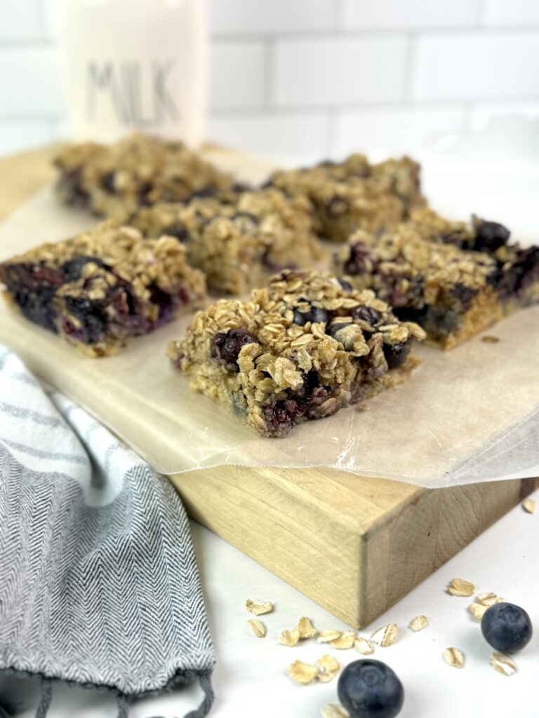 Blueberry Oatmeal Bars