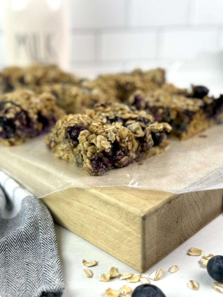 Blueberry Oatmeal Bars