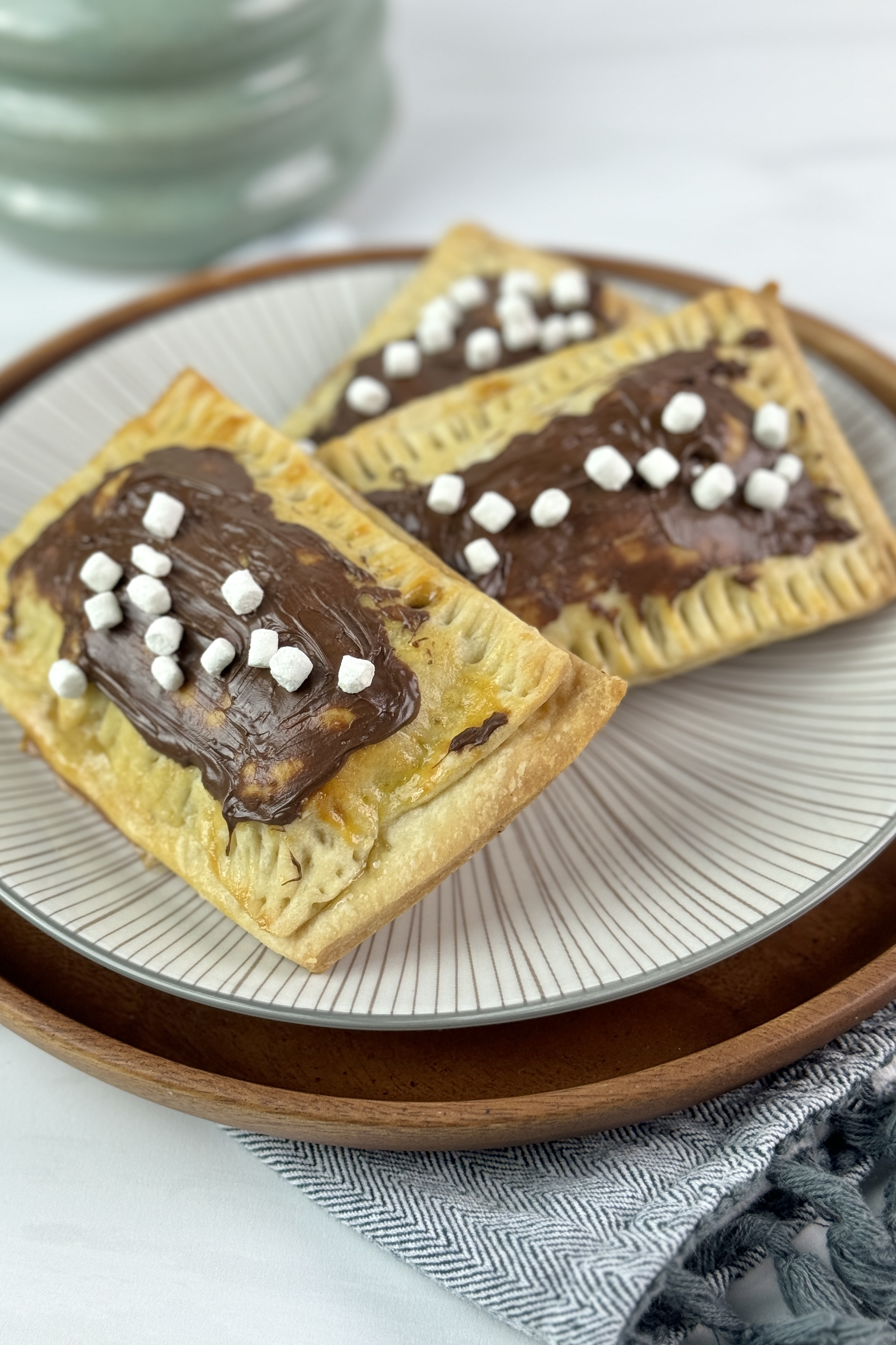 These S'mores Pop Tarts are delicious and made using easy homemade pastry dough, marshmallows, and chocolate.