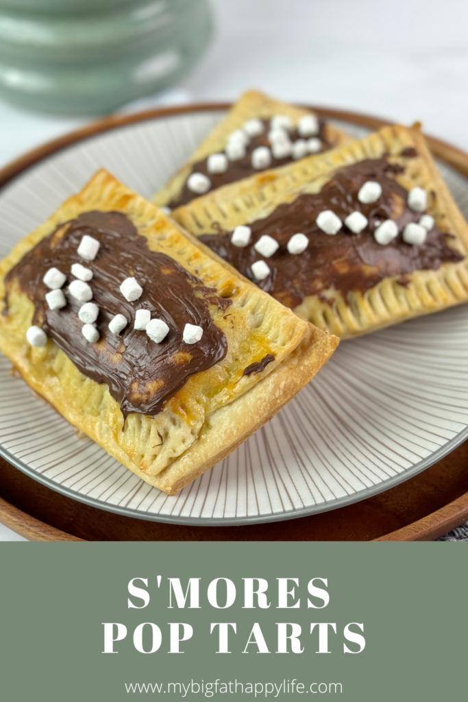 These S'mores Pop Tarts are delicious and made using easy homemade pastry dough, marshmallows, and chocolate.