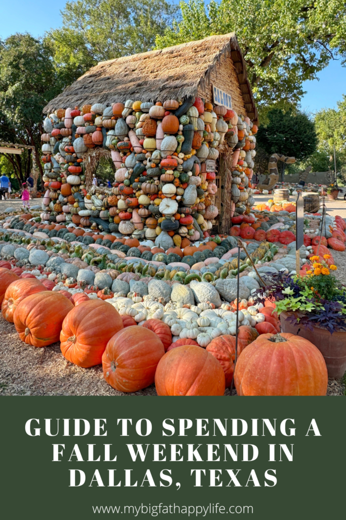 A look at what to do and see when spending a fall weekend in and around Dallas, Texas.