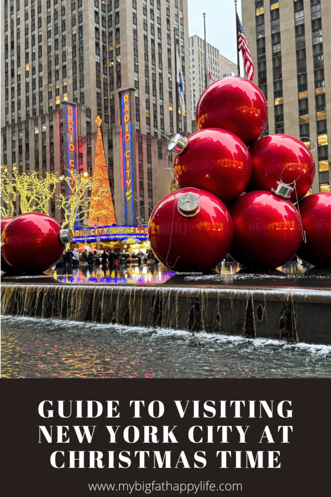 Guide to Visiting New York City at Christmas Time